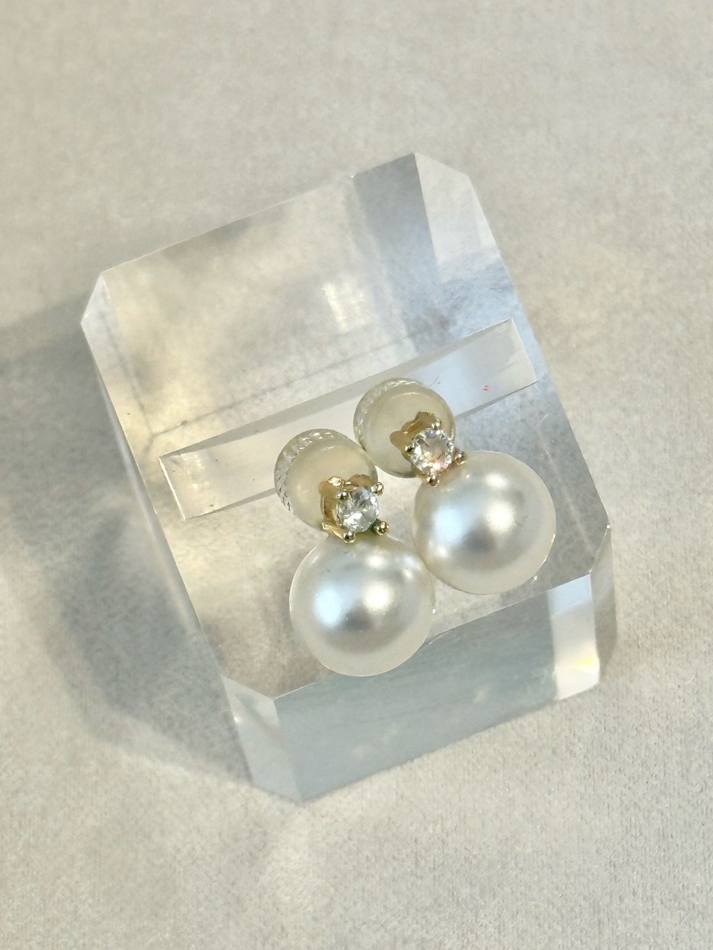 Nordstrom Crystal Pearl Earring